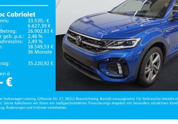 VW T-Roc 14.900 km 31.930 &euro; Bad Rappenau 74906