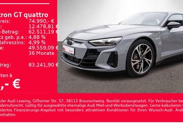 Audi e-tron GT 15.800 km 72.890 &euro; Heilbronn 74074