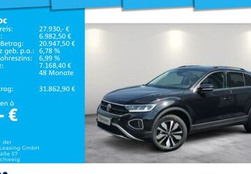 VW T-Roc 38.420 km 27.930 &euro; Mosbach 74821