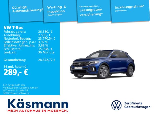VW T-Roc 34.738 km 26.330 &euro; Mosbach 74821
