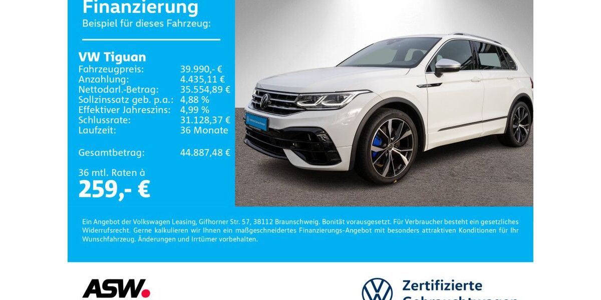 VW Tiguan 20.300 km 39.990 &euro; Neckarsulm 74172