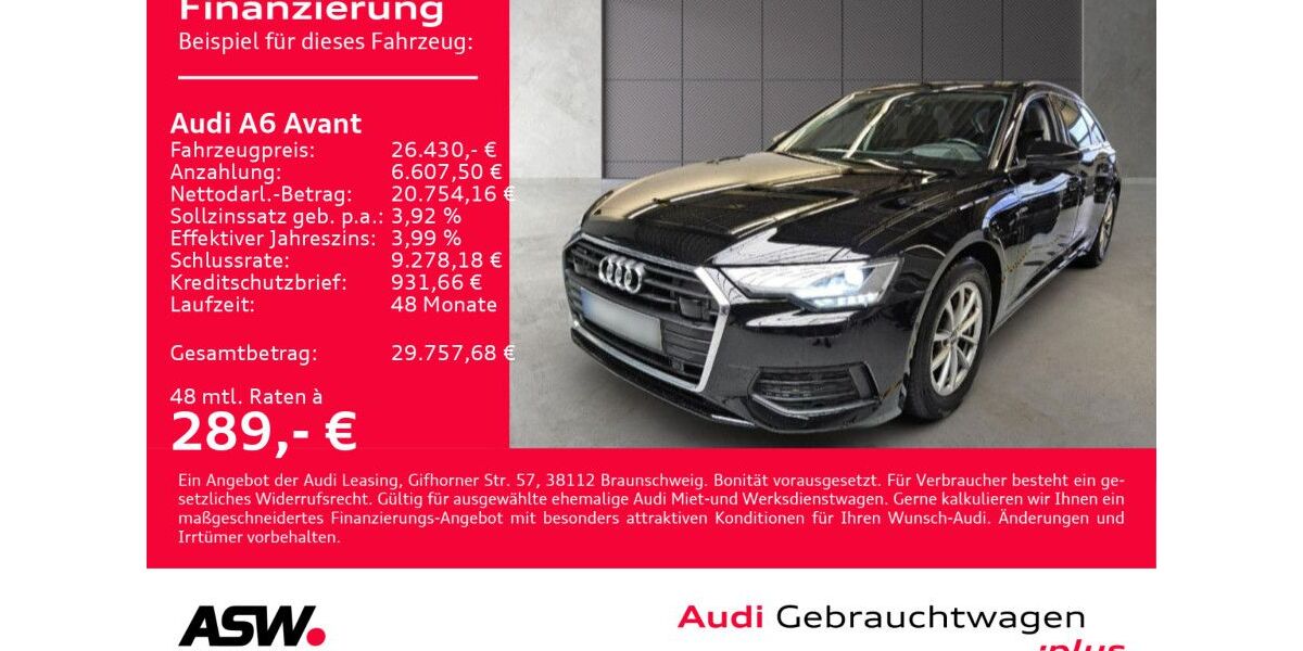 Audi A6 121.400 km 26.430 &euro; Heilbronn 74074