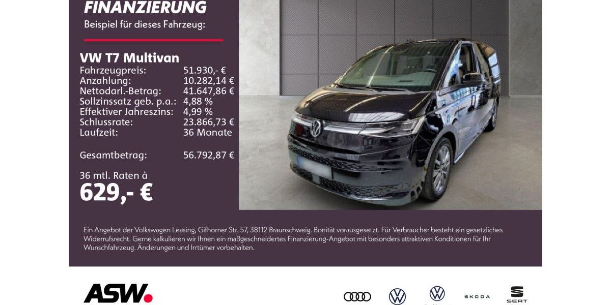 VW T7 Multivan 35.200 km 51.930 &euro; Bad Rappenau 74906