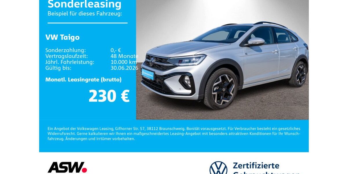 VW Taigo 12.900 km 24.830 &euro; Neckarsulm 74172