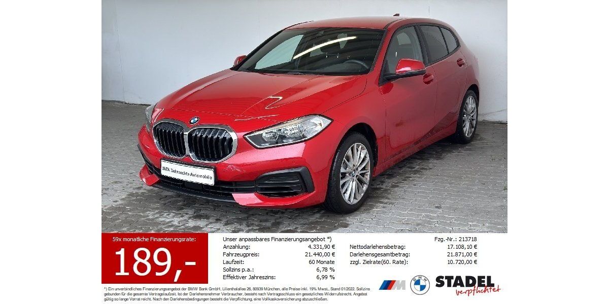BMW 120 74.930 km 19.200 &euro; Heilbronn 74074