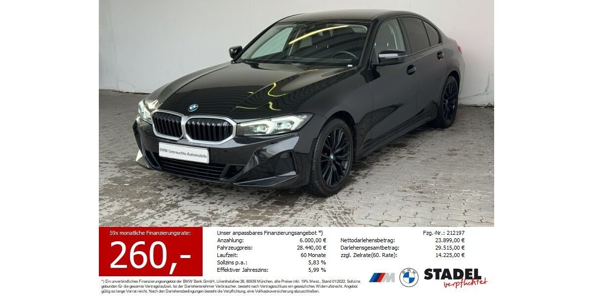 BMW 318 80.320 km 26.888 &euro; Heilbronn 74074