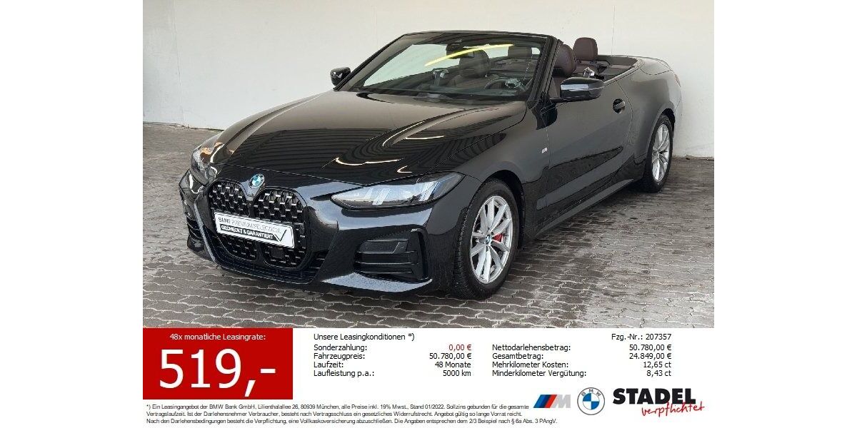 BMW 430 26.100 km 52.379 &euro; Heilbronn 74074