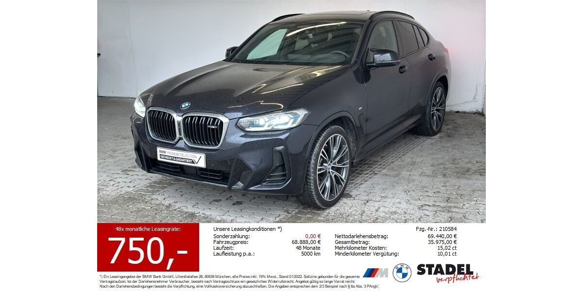 BMW X4 M40 25.417 km 64.649 &euro; Heilbronn 74074