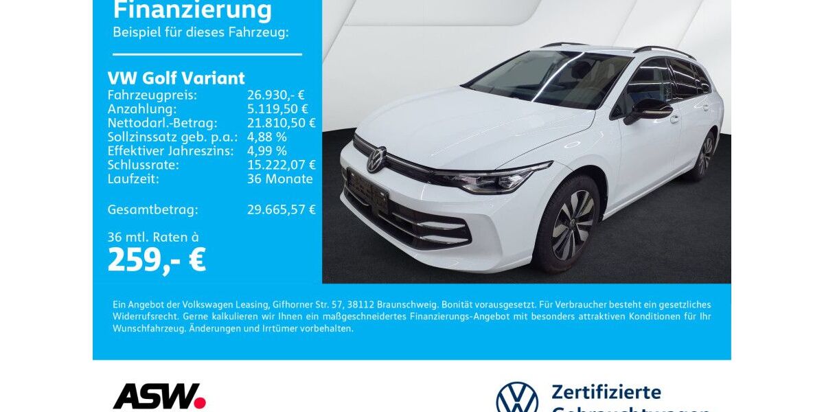 VW Golf 24.800 km 25.930 &euro; Bad Rappenau 74906