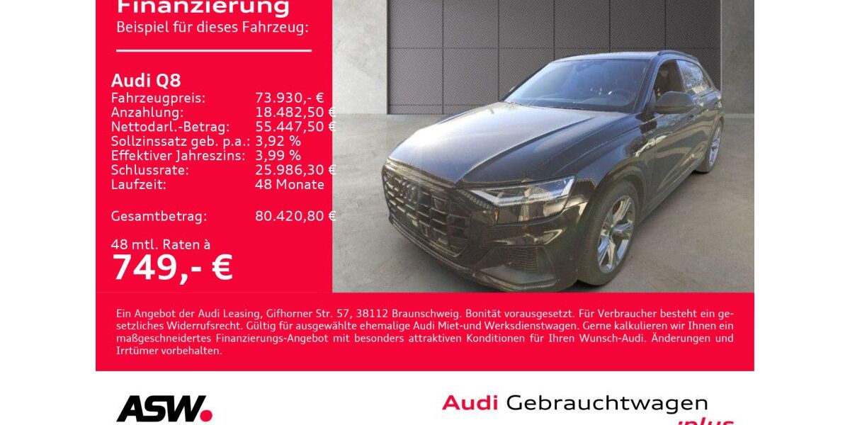 Audi Q8 46.200 km 72.960 &euro; Heilbronn 74074
