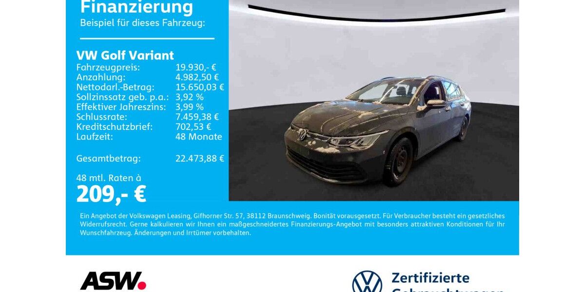 VW Golf 76.500 km 19.930 &euro; Sinsheim 74889