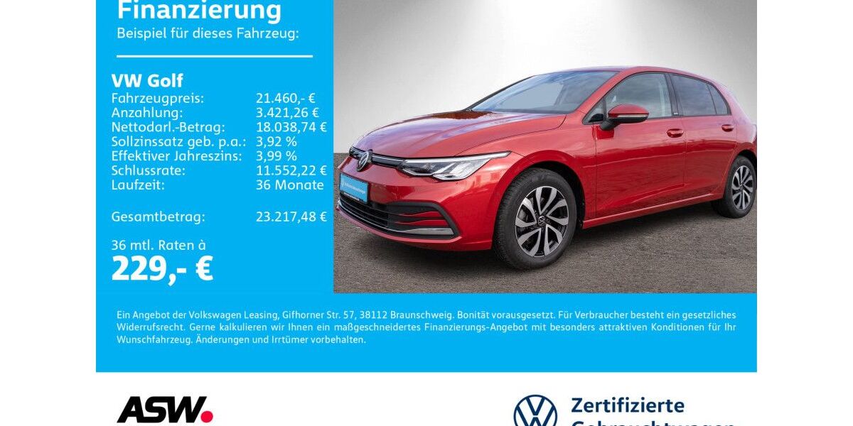 VW Golf 28.990 km 20.860 &euro; Bad Rappenau 74906