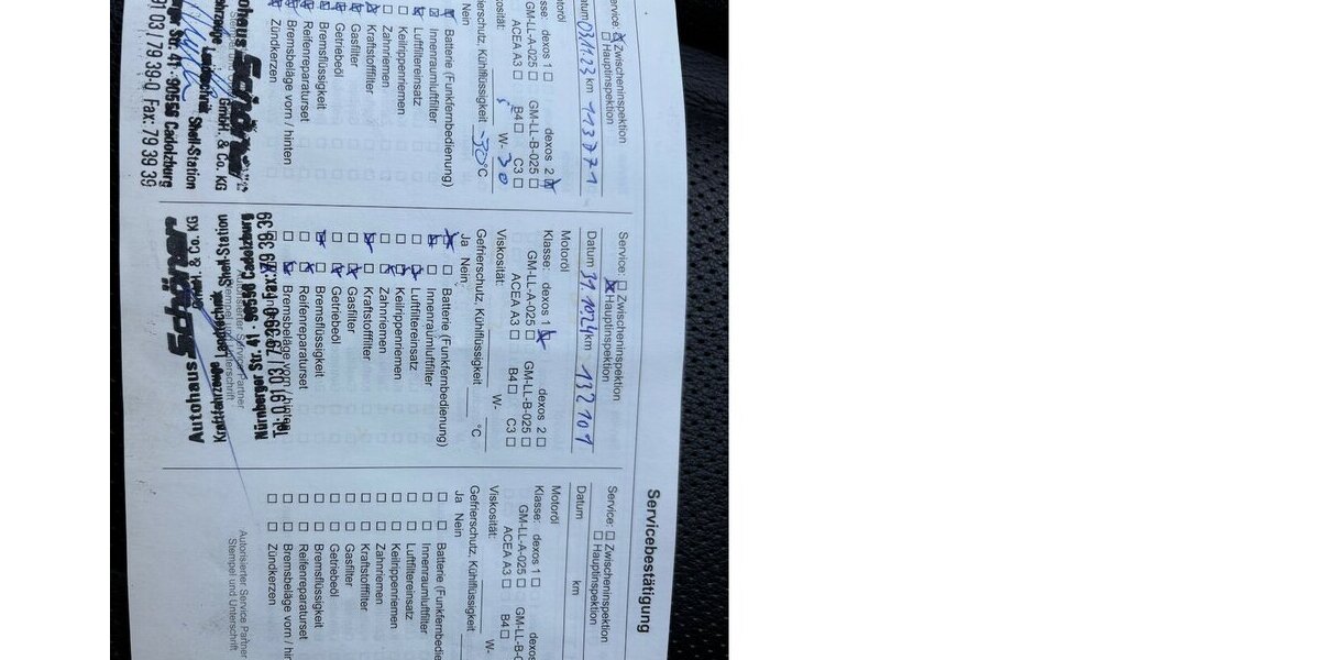 Opel Insignia B 2.0 CDTi Grand Sport OPC Line 144.500 km 12.500 &euro; Neckarsulm 74172