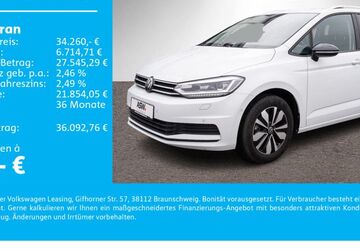 VW Touran 26.100 km 33.690 &euro; Bad Rappenau 74906