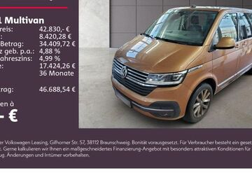 VW T6 Multivan 89.300 km 40.860 &euro; Sinsheim 74889