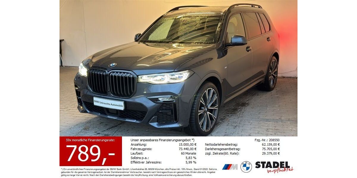 BMW X7 41.921 km 68.888 &euro; Heilbronn 74074