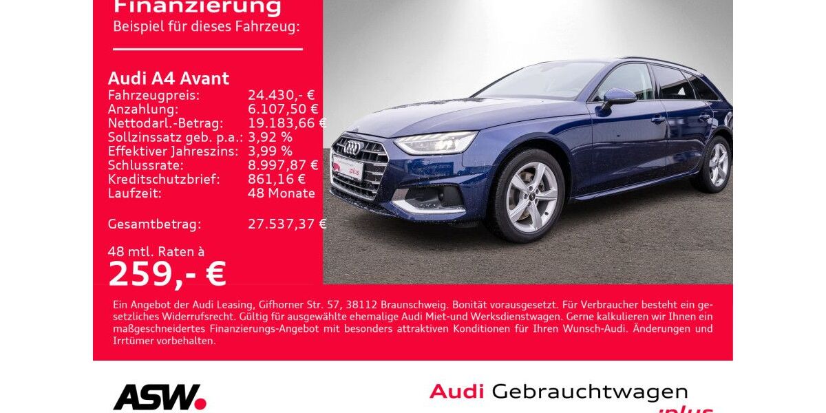 Audi A4 129.900 km 24.430 &euro; Heilbronn 74074