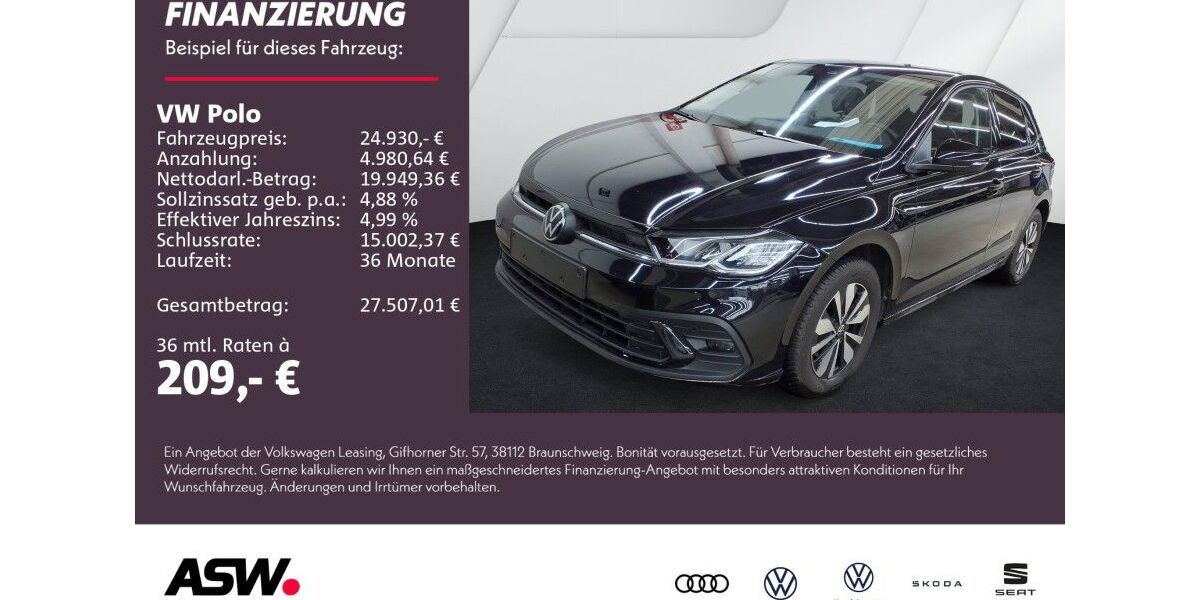 VW Polo 9.300 km 23.930 &euro; Weinsberg 74189