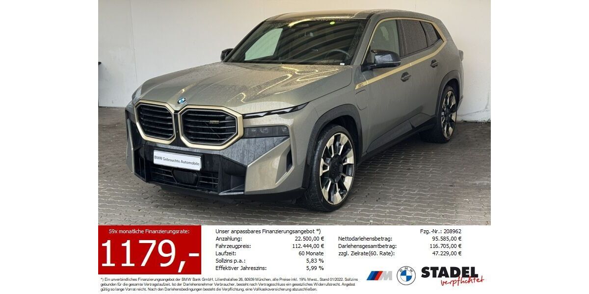 BMW XM 29.381 km 103.887 &euro; Heilbronn 74074