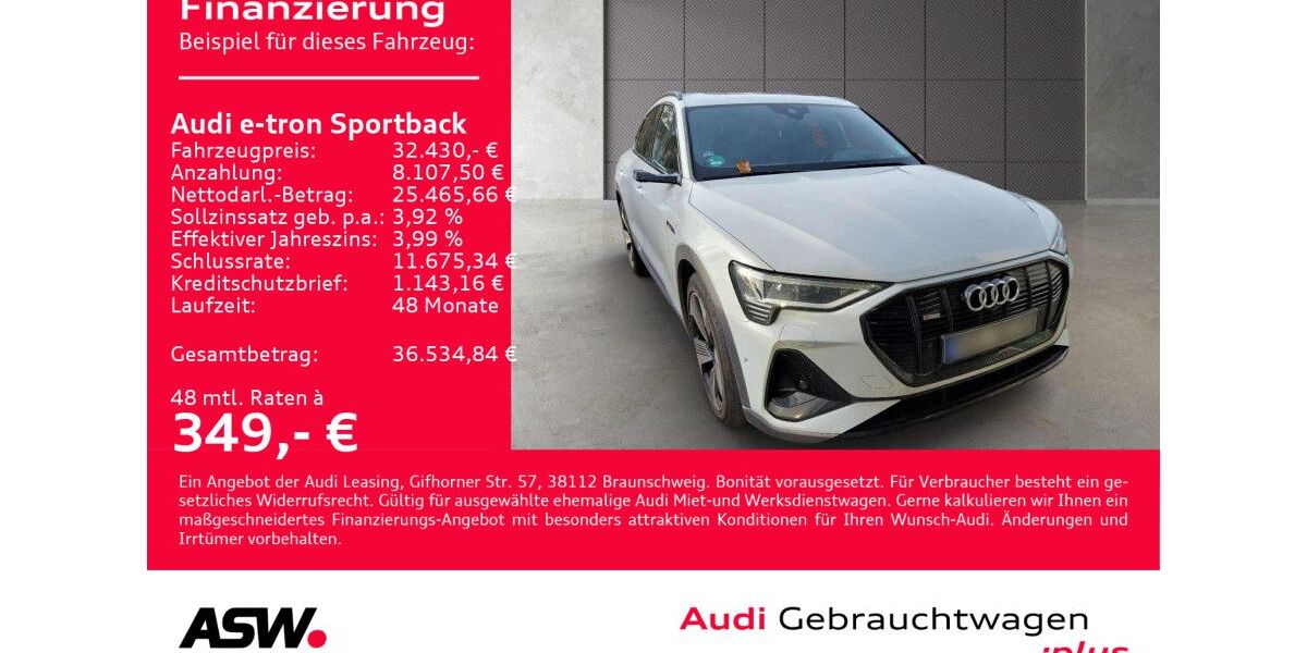 Audi e-tron 98.000 km 30.930 &euro; Heilbronn 74074