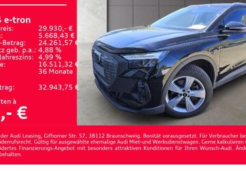 Audi Q4 e-tron 39.600 km 29.930 &euro; Heilbronn 74074