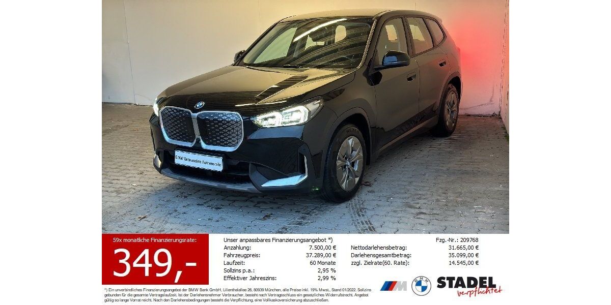 BMW iX1 34.677 km 33.644 &euro; Heilbronn 74074
