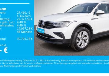 VW Tiguan 52.600 km 26.790 &euro; Bad Rappenau 74906