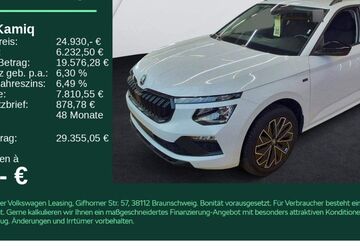 Skoda Kamiq 23.700 km 24.930 &euro; Heilbronn 74076