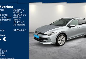 VW Golf 9.900 km 30.950 &euro; Mosbach 74821