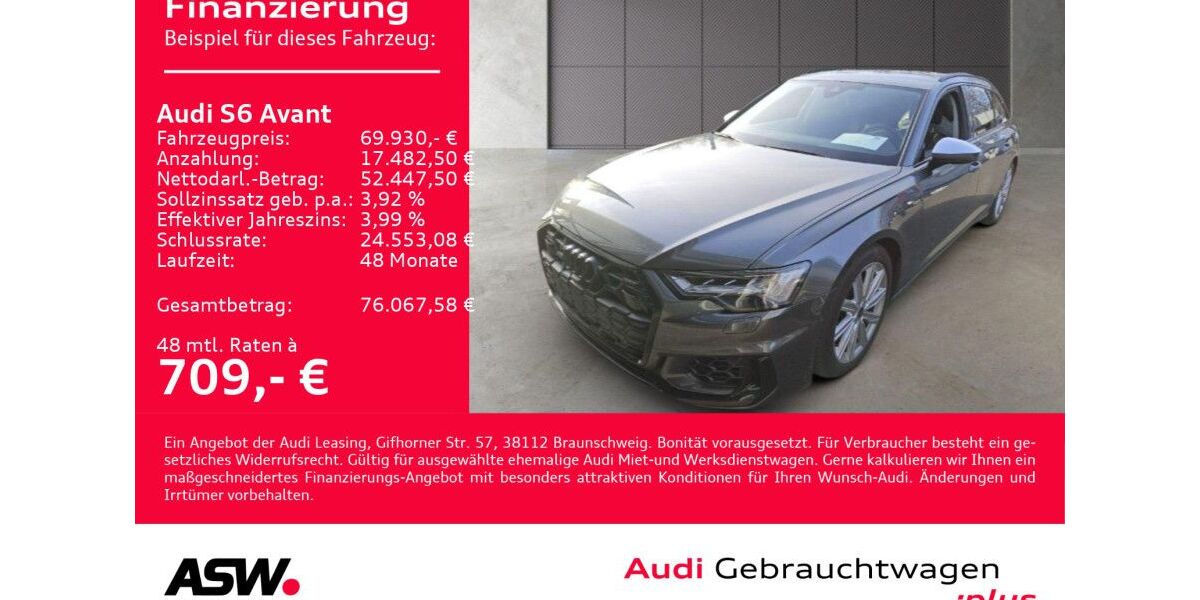 Audi S6 27.990 km 67.860 &euro; Heilbronn 74074