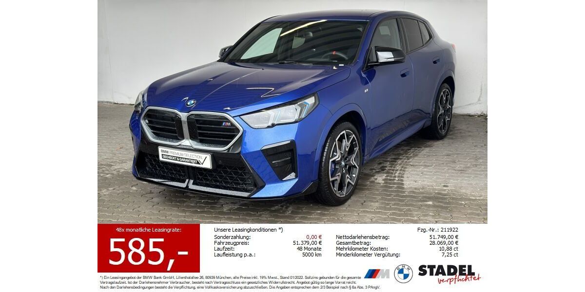 BMW X2 15.433 km 48.840 &euro; Heilbronn 74074