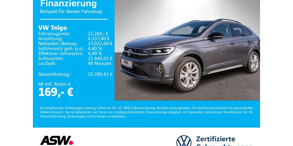 VW Taigo 23.800 km 20.390 &euro; Neckarsulm 74172