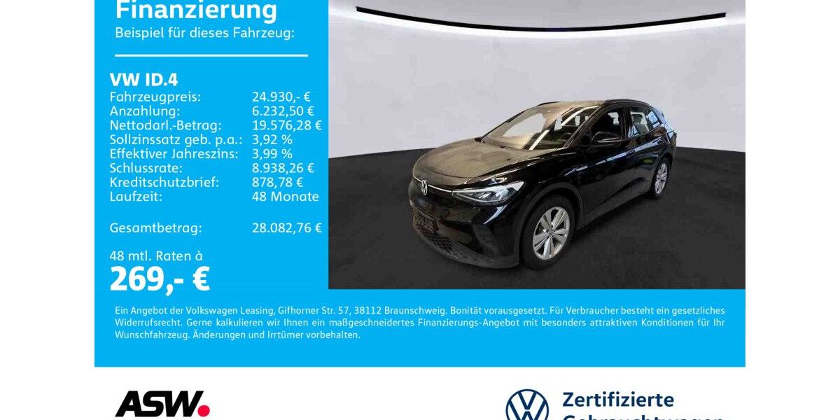 VW ID.4 53.900 km 24.930 &euro; Neckarsulm 74172