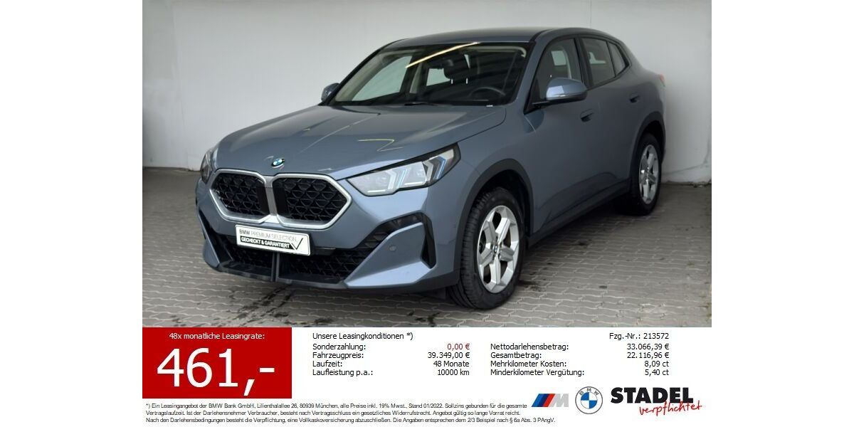 BMW X2 12.642 km 36.790 &euro; Heilbronn 74074