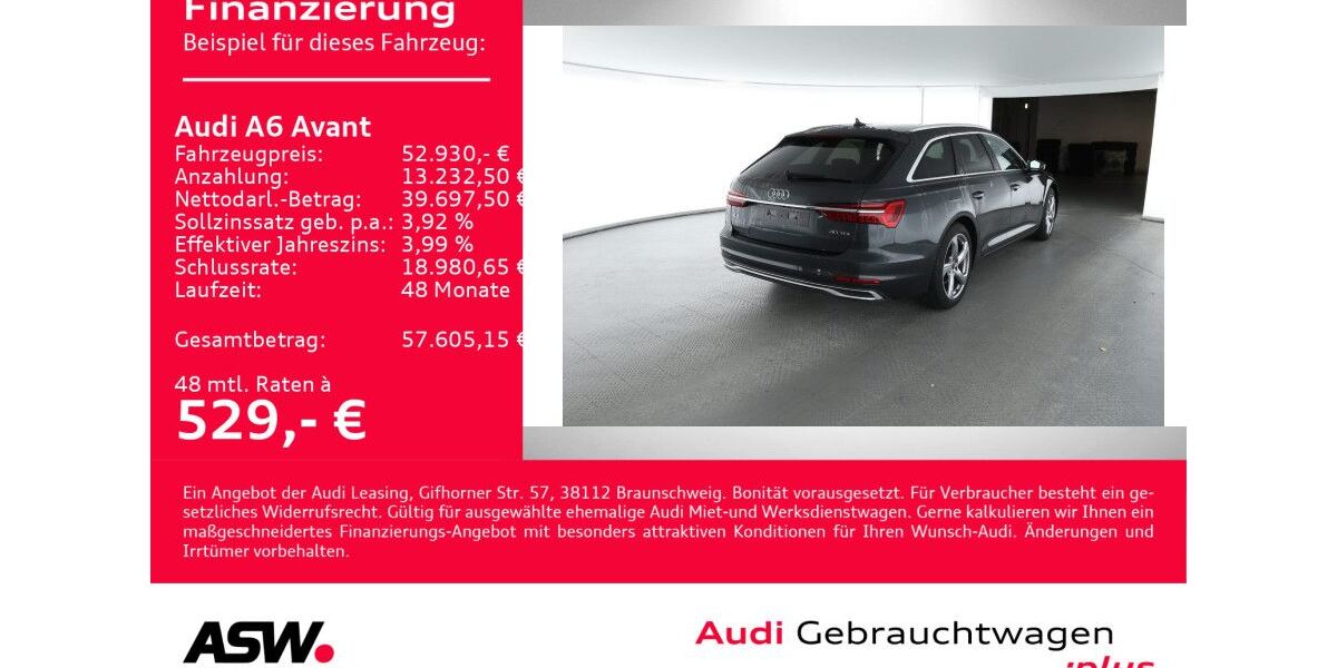 Audi A6 13.300 km 52.930 &euro; Heilbronn 74074
