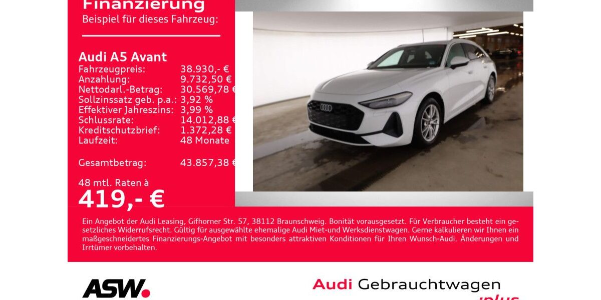 Audi A5 26.900 km 37.830 &euro; Heilbronn 74074