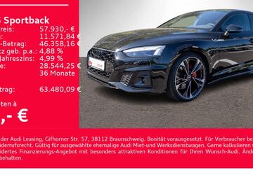 Audi A5 19.900 km 50.990 &euro; Heilbronn 74074