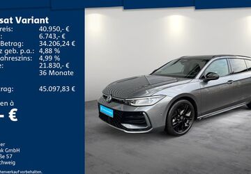 VW Passat Variant 26.515 km 39.960 &euro; Mosbach 74821