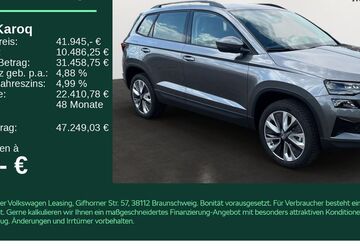 Skoda Karoq 7.500 km 37.975 &euro; Heilbronn 74076