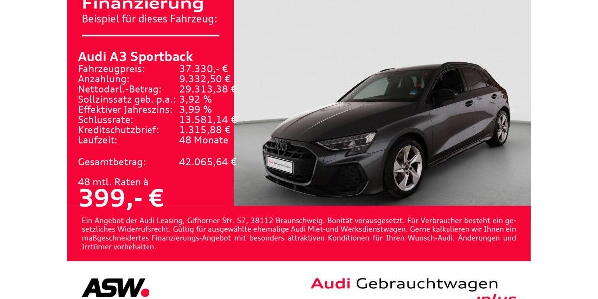 Audi A3 11.800 km 35.730 &euro; Heilbronn 74074