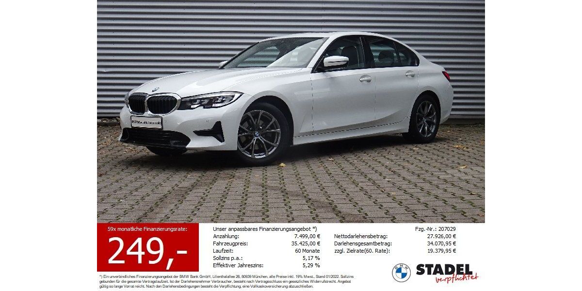 BMW 320 22.849 km 30.995 &euro; Bietigheim-Bissingen 74321