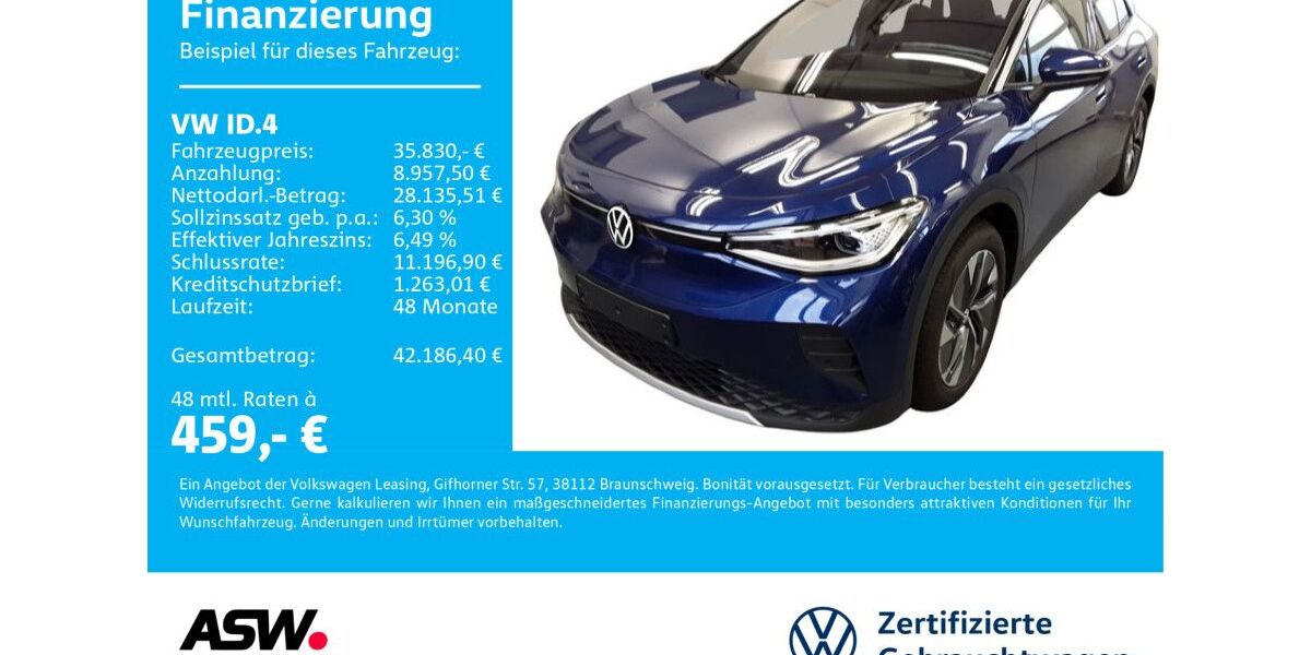 VW ID.4 5.700 km 34.930 &euro; Bad Rappenau 74906