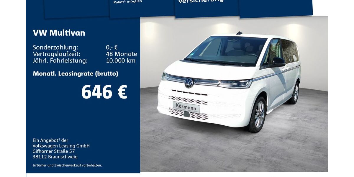 VW T7 Multivan 42.959 km 50.800 &euro; Mosbach 74821