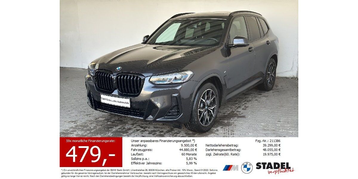 BMW X3 75.313 km 44.444 &euro; Heilbronn 74074