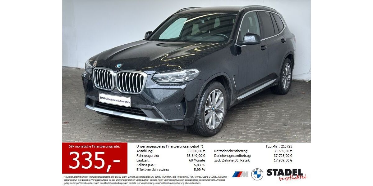 BMW X3 47.720 km 35.679 &euro; Heilbronn 74074
