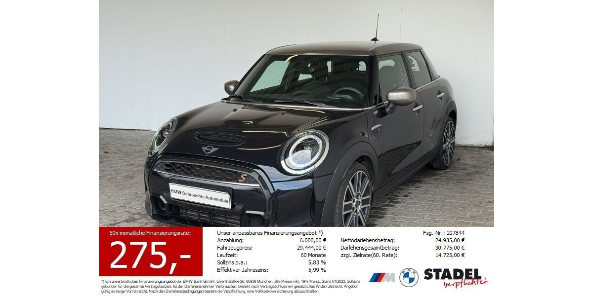 Mini Cooper S 31.520 km 25.669 &euro; Heilbronn 74074
