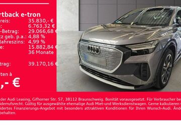 Audi Q4 e-tron 86.600 km 35.830 &euro; Heilbronn 74074