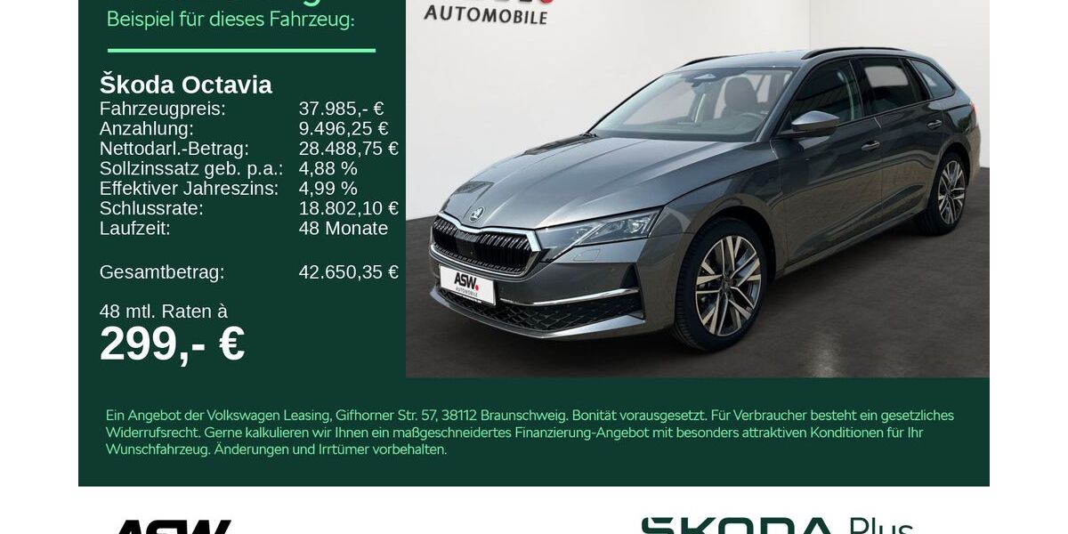 Skoda Octavia 12.500 km 36.895 &euro; Bad Rappenau 74906
