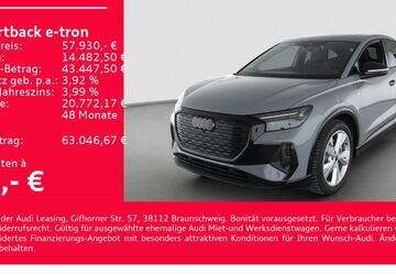 Audi Q4 e-tron 3.800 km 57.930 &euro; Heilbronn 74074