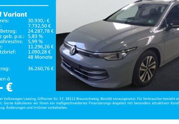 VW Golf 25.450 km 30.930 &euro; Neckarsulm 74172